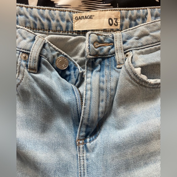 Garage High Waisted False-rip Pants - Picture 3 of 3